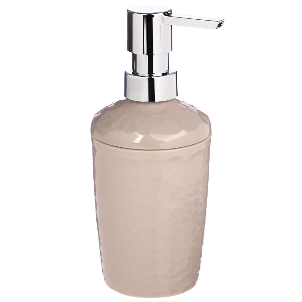 Диспенсер для мыла "Tule" 350мл, бежевый, арт.№ 463-420
