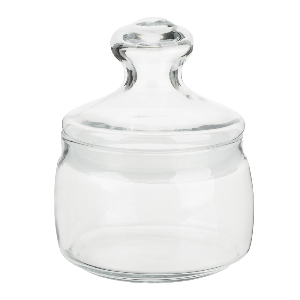 PASABAHCE Чешни Банка стеклянная 420мл, с крышкой,  инд. Упаковка, арт.№ 828-208