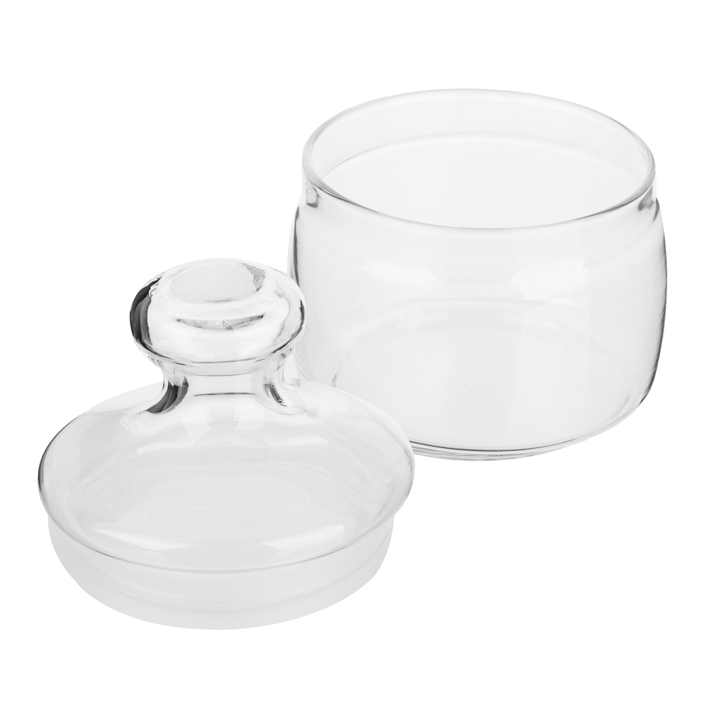 PASABAHCE Чешни Банка стеклянная 420мл, с крышкой,  инд. Упаковка, арт.№ 828-208