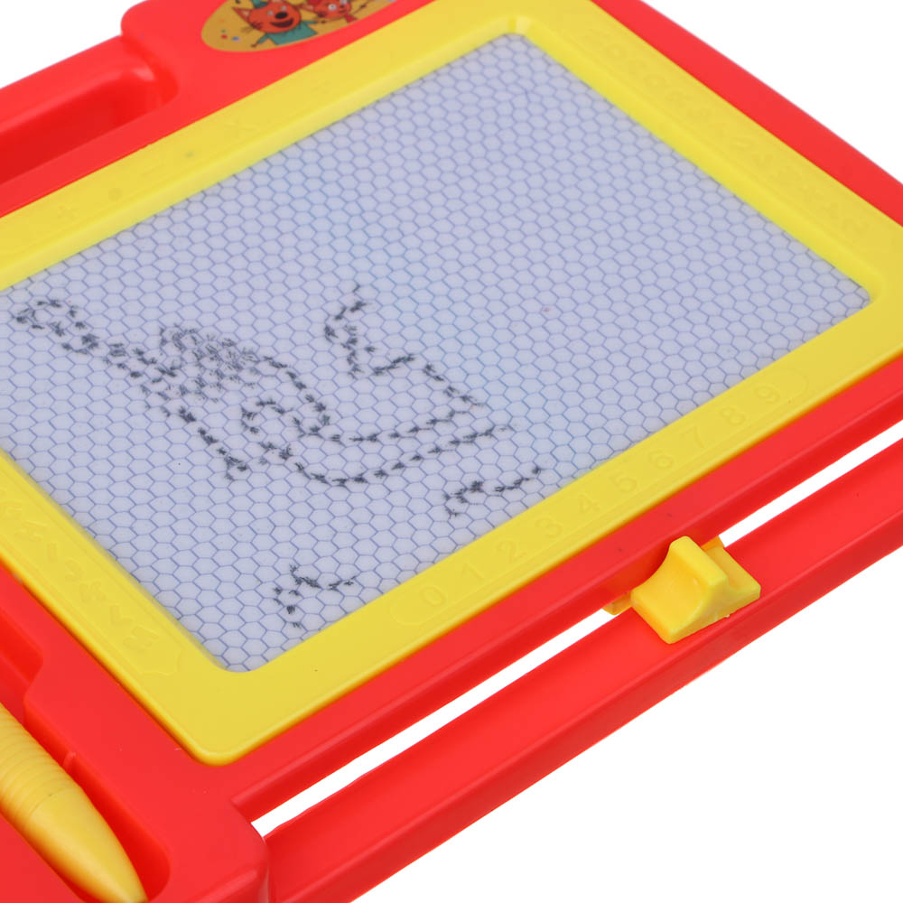 ИГРОЛЕНД Доска магнитная для рисования "ТРИ КОТА", 21,5х15,8х1,7 см, пластик, арт.№ 280-019