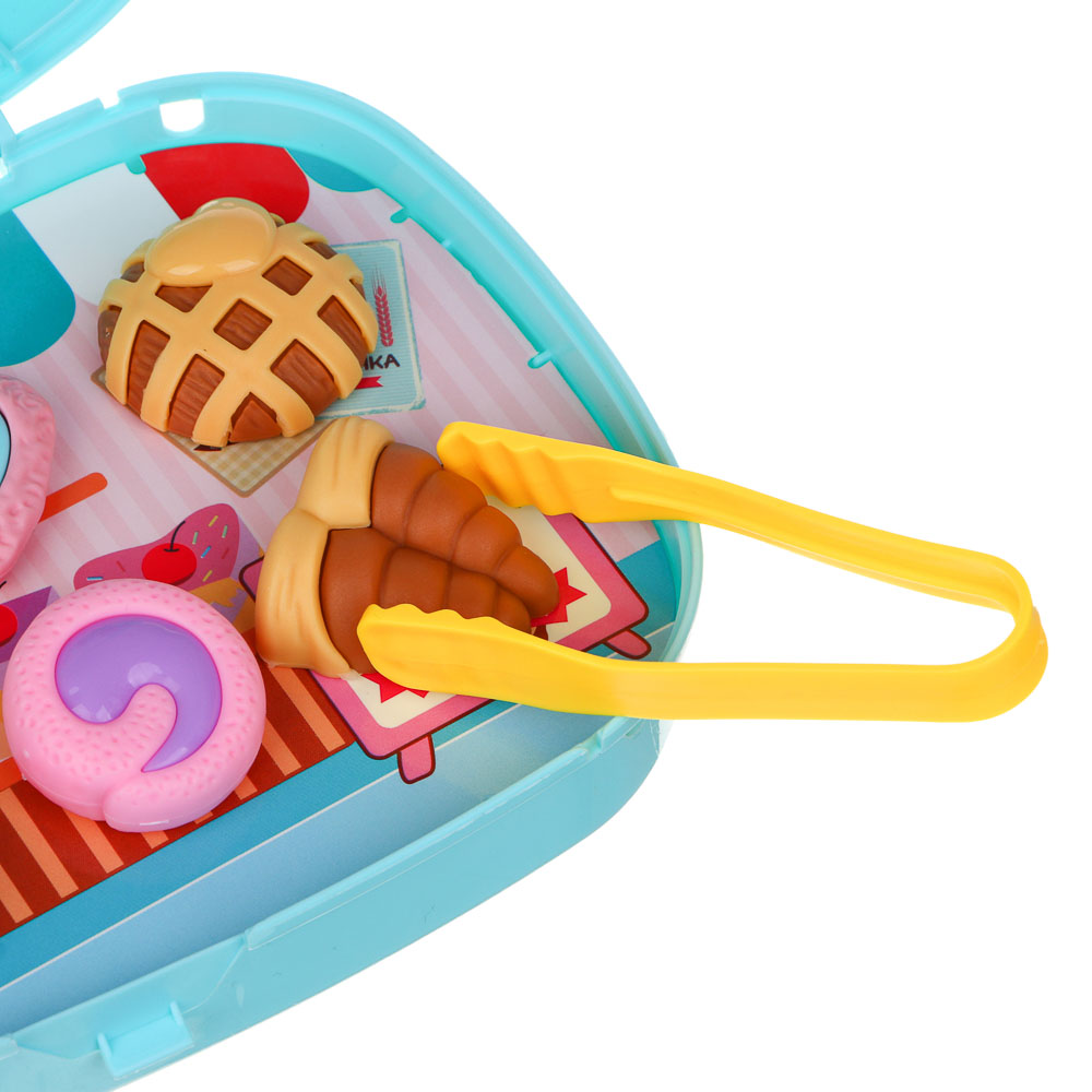 ИГРОЛЕНД Набор игровой в чемодане, мини, PP, ABS, картон, 12х6х18,5 см, 3 дизайна, арт.№ 294-207