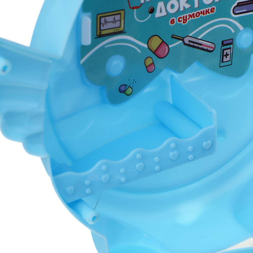ИГРОЛЕНД Набор доктора в сумочке, PP, ABS, 17х6х15,5 см, 2 диз, арт.№ 294-209