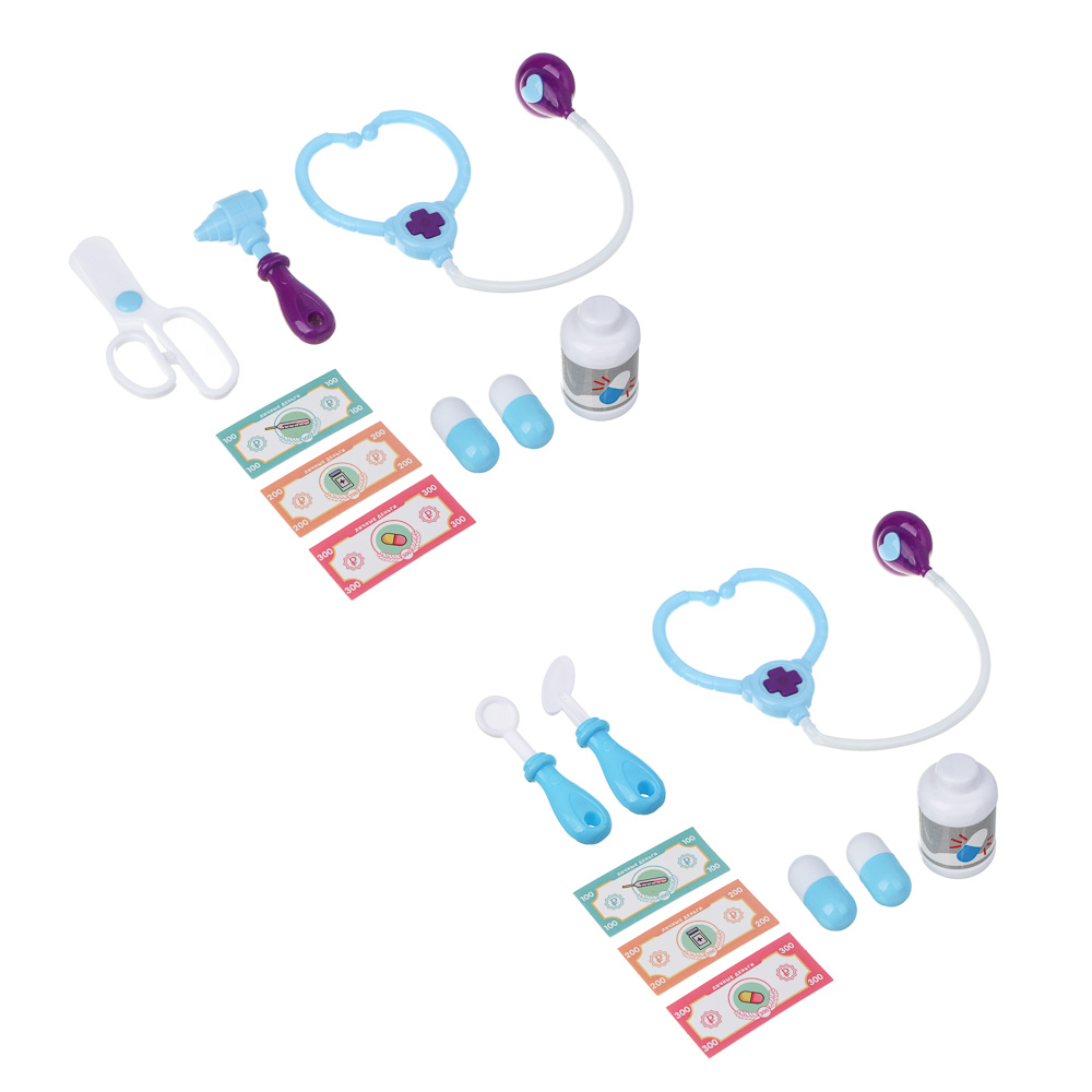 ИГРОЛЕНД Набор доктора в сумочке, PP, ABS, 17х6х15,5 см, 2 диз, арт.№ 294-209