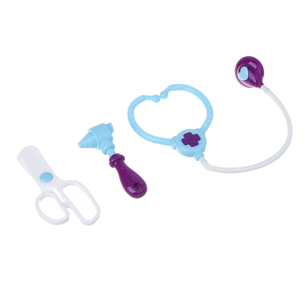 ИГРОЛЕНД Набор доктора в сумочке, PP, ABS, 17х6х15,5 см, 2 диз, арт.№ 294-209