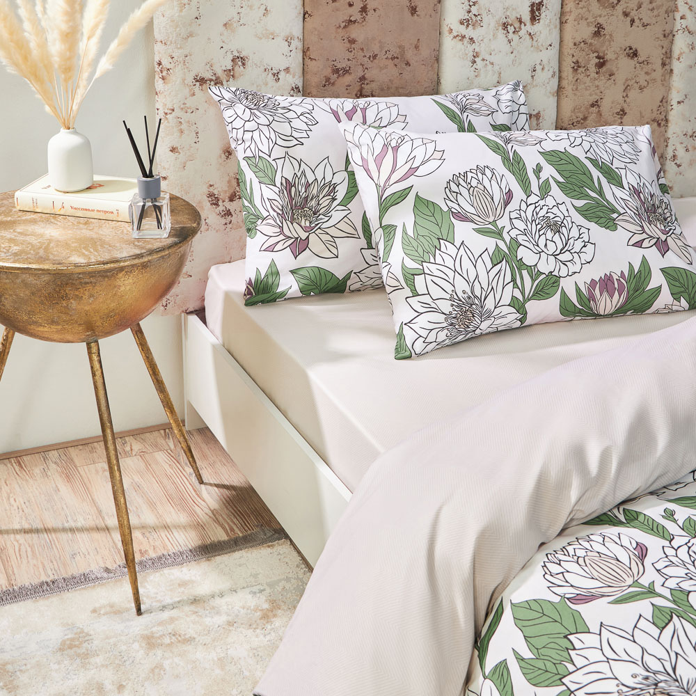 PROVANCE Хейзел Комплект постельного белья 1,5 (4 предмета), поплин, 100% хлопок, арт.№ 421-351