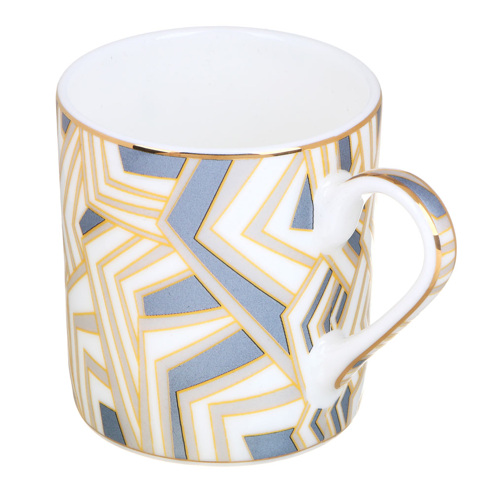 ВСЁГАЗИН Жаклин Набор кофейный 2 пр., 100мл, 13см, костяной фарфор, арт.№ 802-013