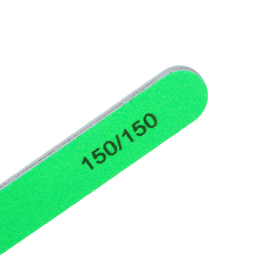 Пилка шлифовальная тм ЮL 2-х сторонняя, 150/150 грит, ЭВА, пластик, 17,8 см, 4 цвета, арт.№ 305-461