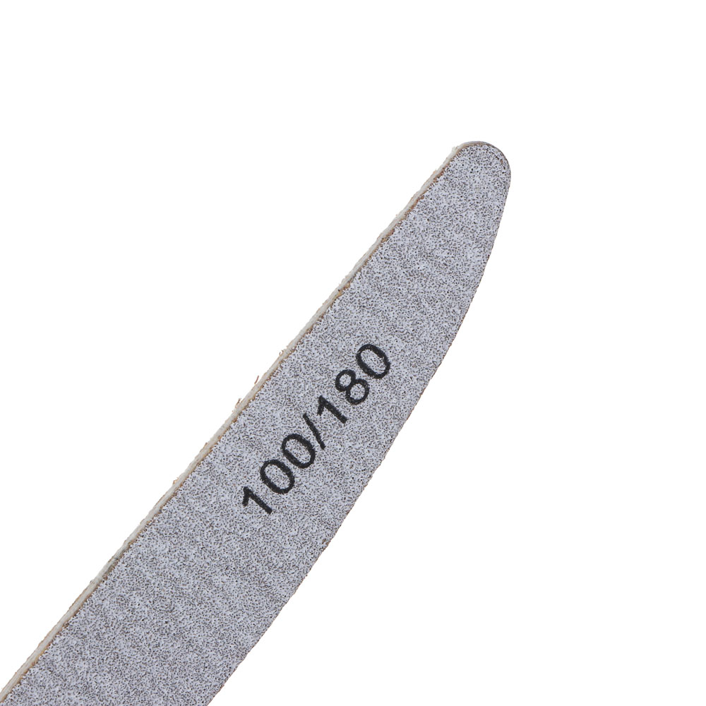 Набор пилок для ногтей тм ЮL 2-х сторонние, 3 шт, 100/180 и 180/240 грит, щепа, 17,8 см, арт.№ 305-462