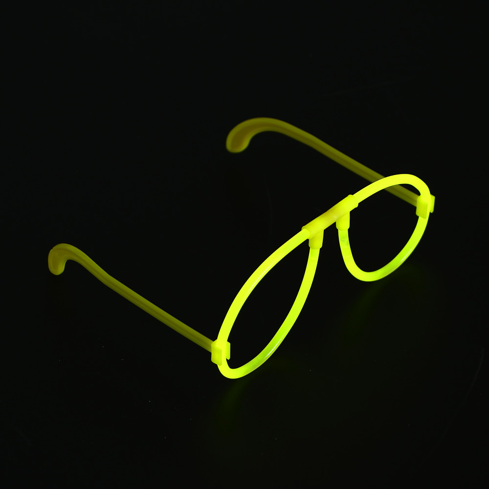 Неоновые очки, ширина очков 15см, пластик, 4 цвета, арт.№ 544-041