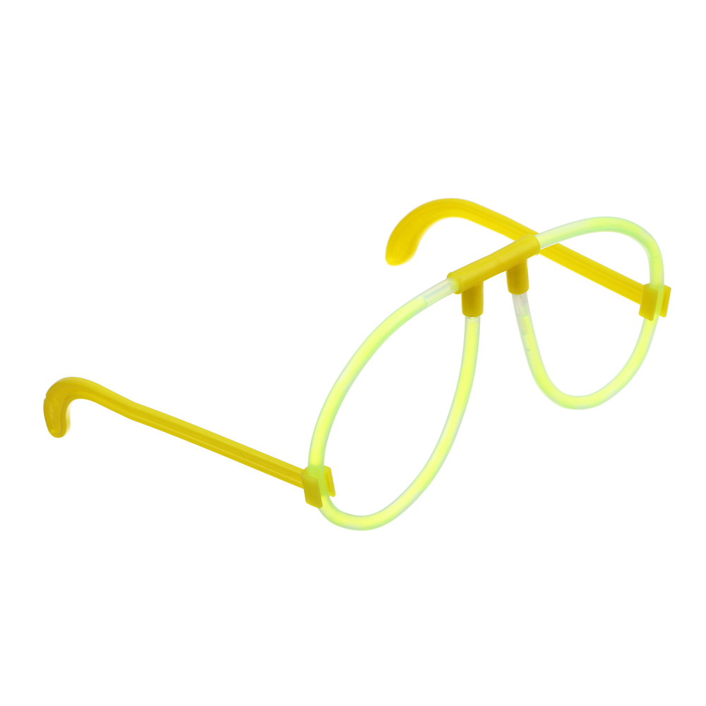 Неоновые очки, ширина очков 15см, пластик, 4 цвета, арт.№ 544-041