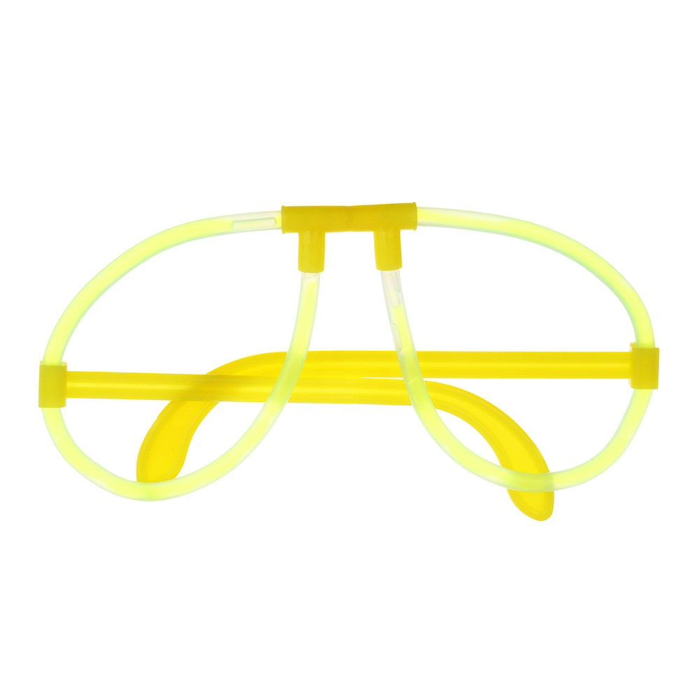 Неоновые очки, ширина очков 15см, пластик, 4 цвета, арт.№ 544-041