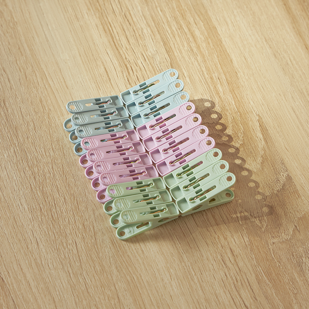 Набор прищепок тм VETTA, пластик, 3 цвета, 20шт, арт.№ 453-001