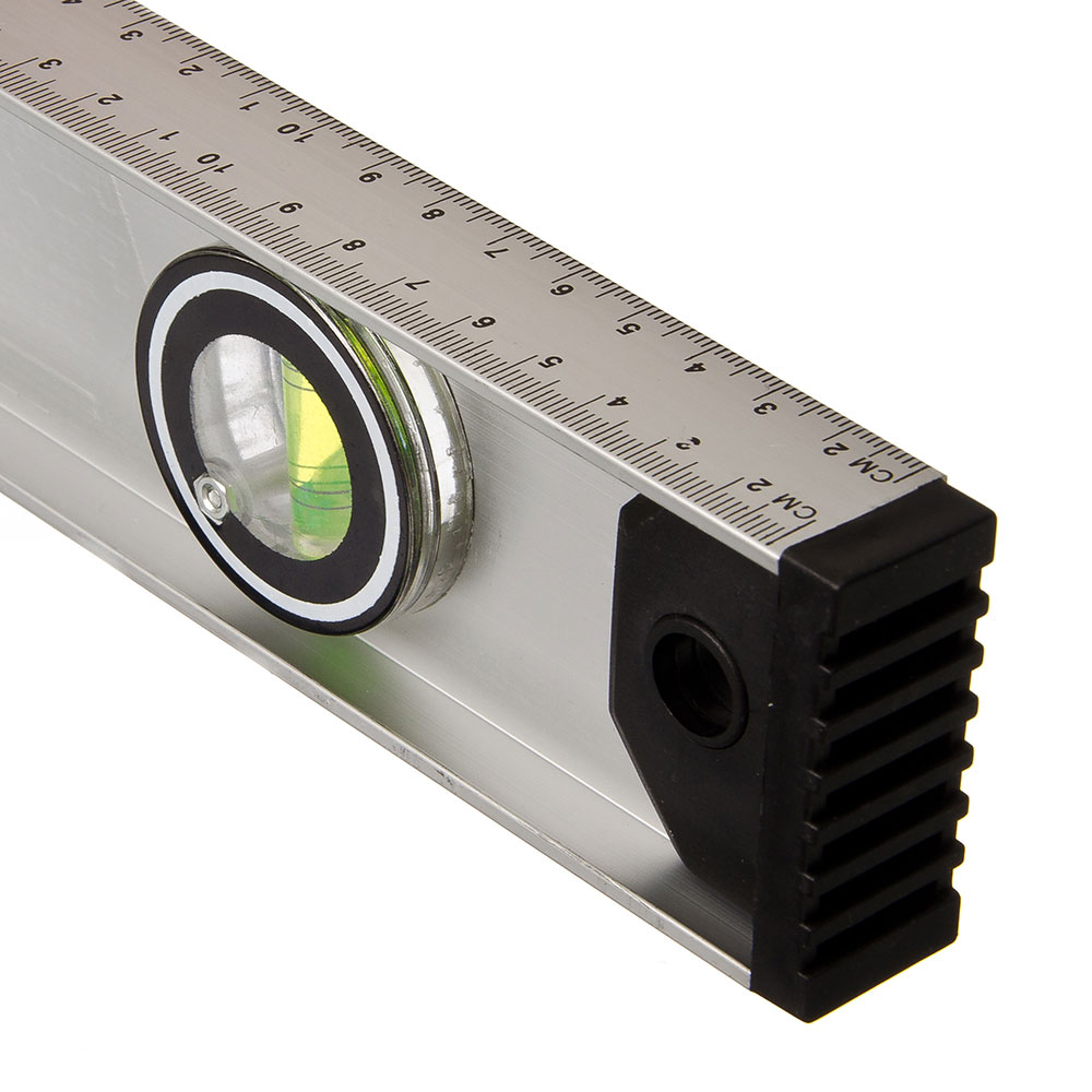 ЕРМАК Уровень строительный "Рельс", 400 мм, арт.№ 659-080