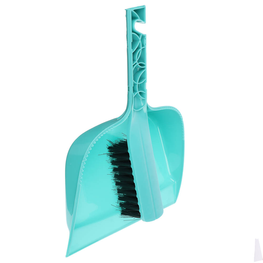 Набор для уборки с щеткой и совком тм VETTA Практик, пластик, 29х19,5х6см, арт.№ 445-365