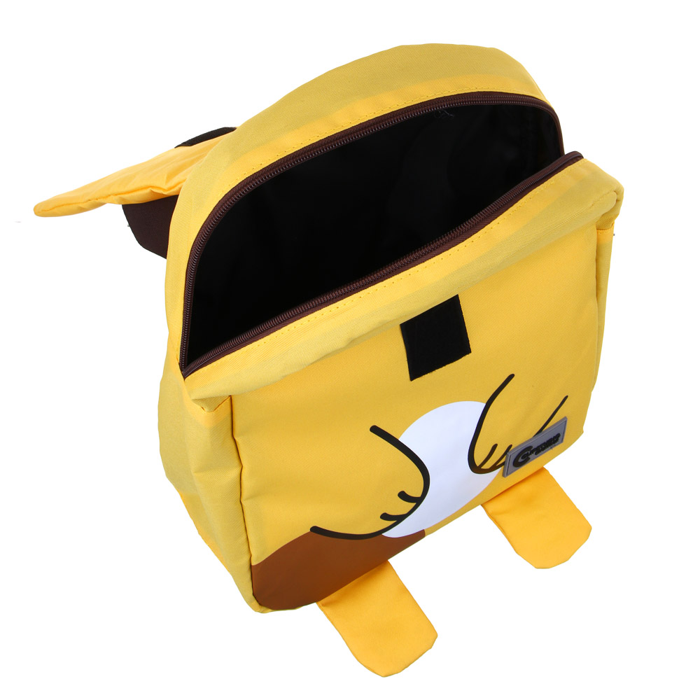 Рюкзак мини в форме собаки, 34х27х11см, 1 отделение на молнии, клапан на липучке, ПЭ, арт.№ 254-692