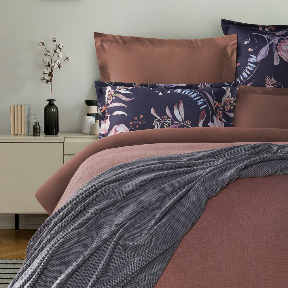 PROVANCE Плед жаккардной вязки, акрил, 150х200см, серый, арт.№ 486-167