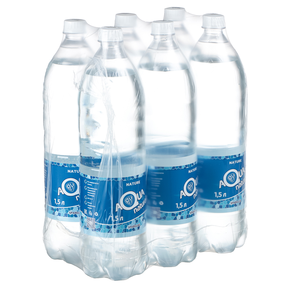 BY AQUA NATURALE Вода натуральная, 1,5 л. газированная, арт.№ 201-003