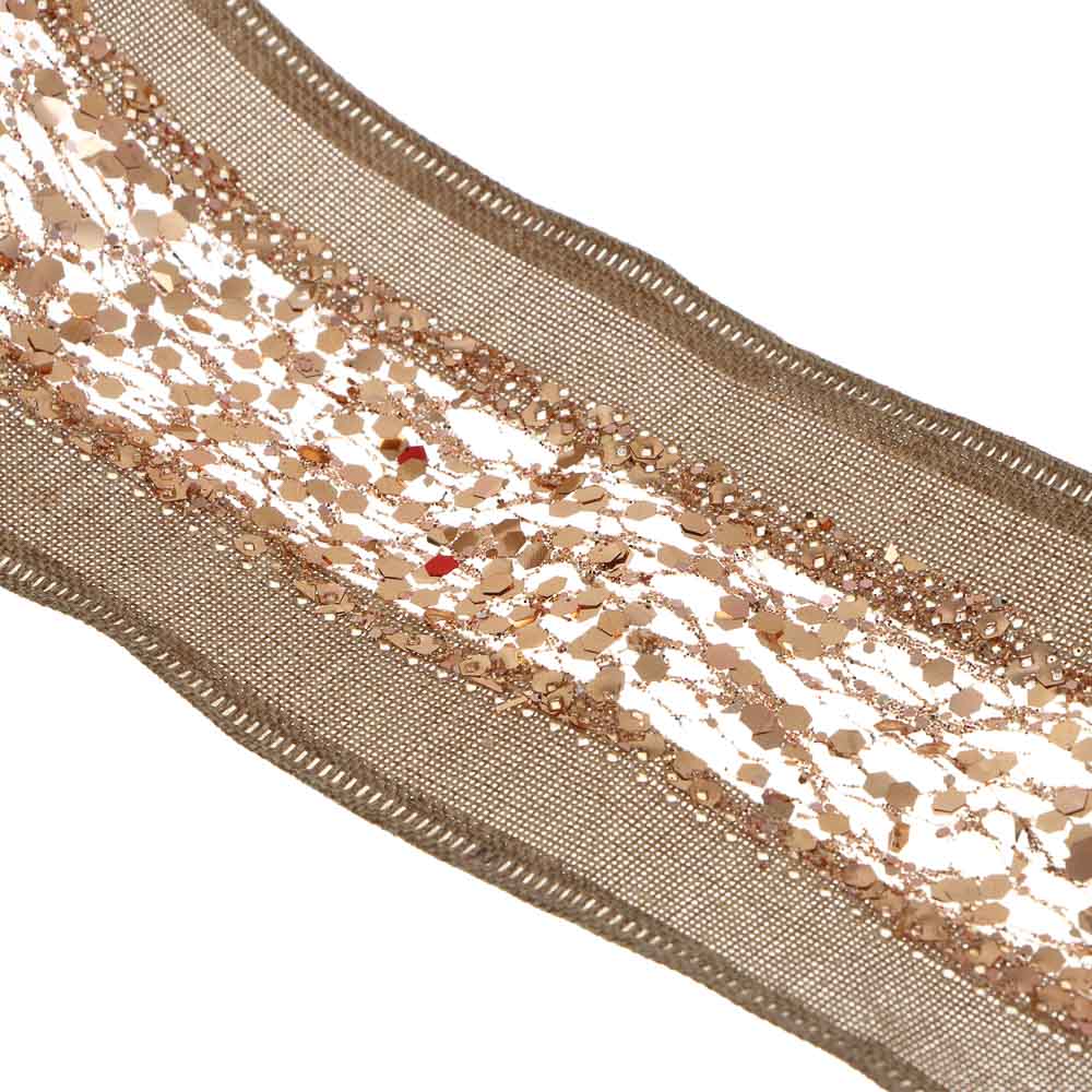 Лента, 6,3 см x 2,7 м, полиэстер, арт.2, 4 диз., арт.№ 505-157