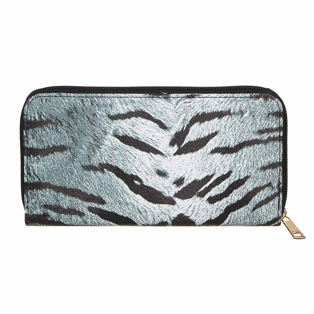 ЮL Кошелек женский на молнии, ПУ, 19х9см, 4 дизайна, КЖ19-10, арт.№ 303-860