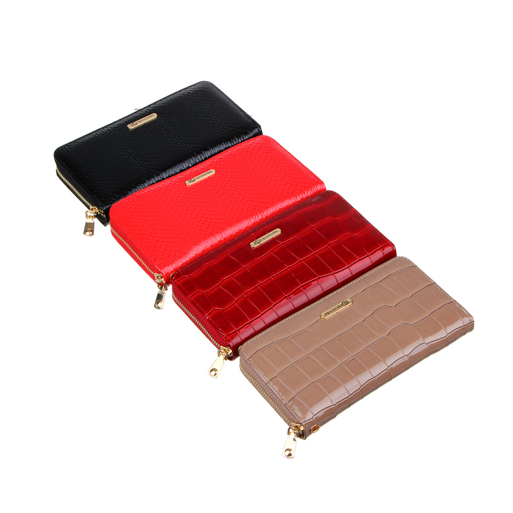 ЮL Кошелек с отд. для карт, купюр и монет, ПУ, сплав, 19,5х10,5х3см, 2 диз, КЖ19-24, арт.№ 303-866