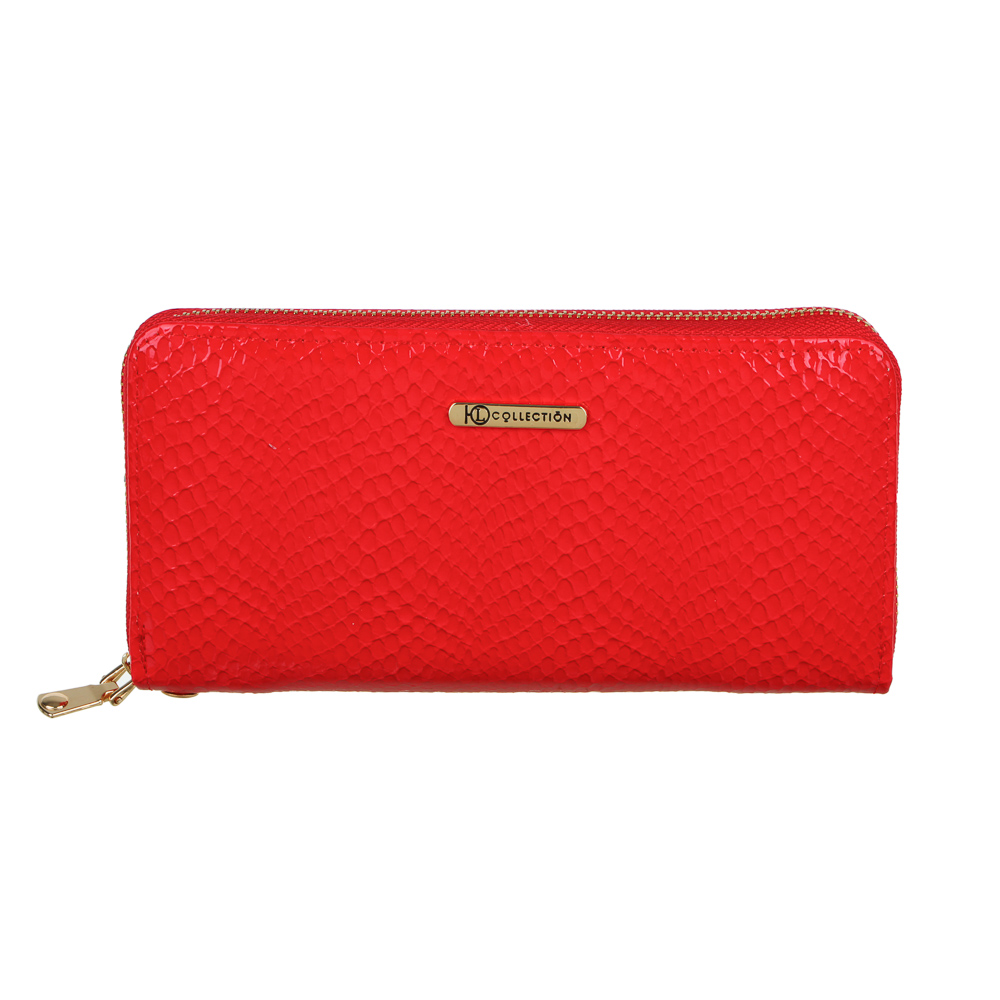 ЮL Кошелек с отд. для карт, купюр и монет, ПУ, сплав, 19,5х10,5х3см, 2 диз, КЖ19-24, арт.№ 303-866