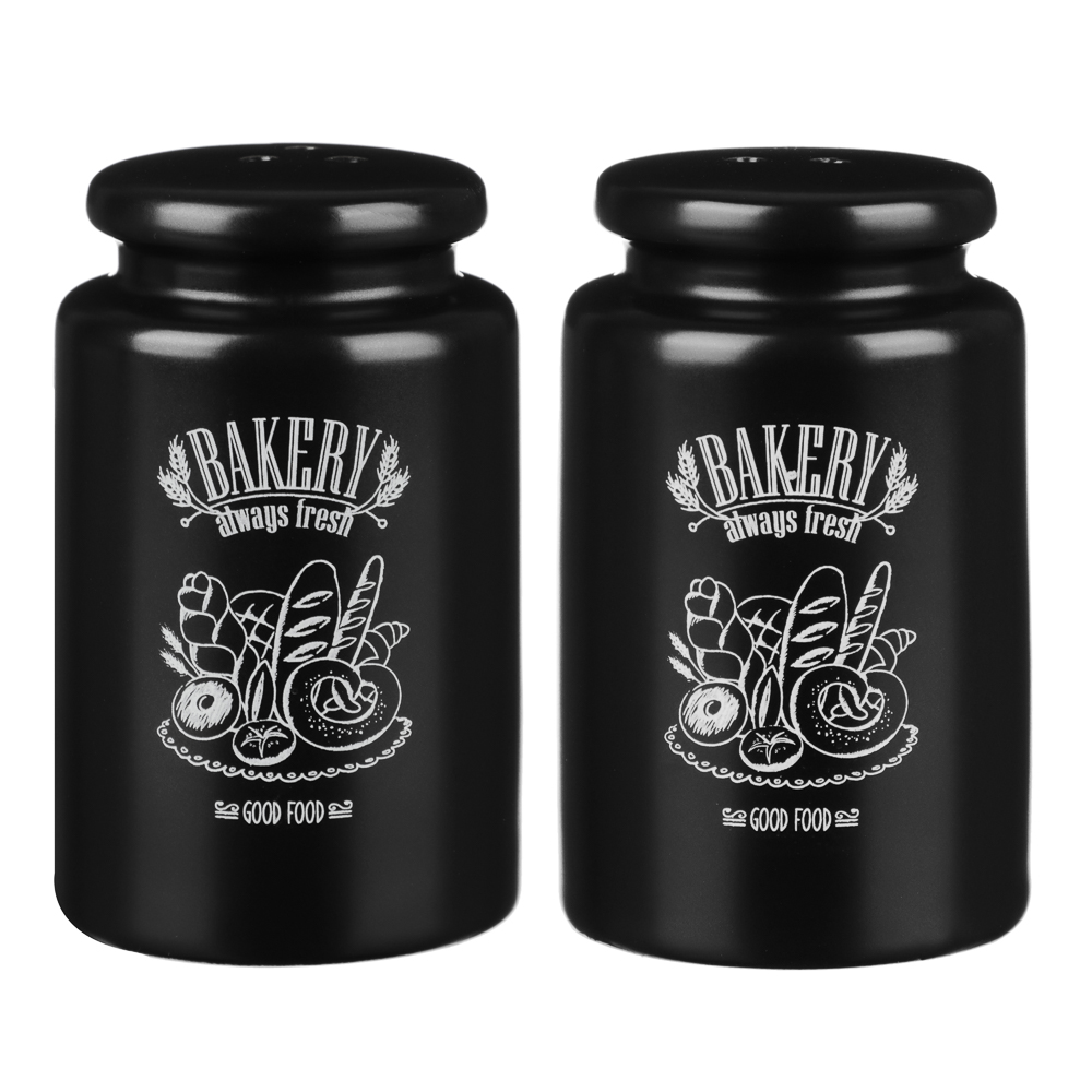 MILLIMI Бейкери Набор для соли и перца, 4,5х8см, керамика, арт.№ 824-513