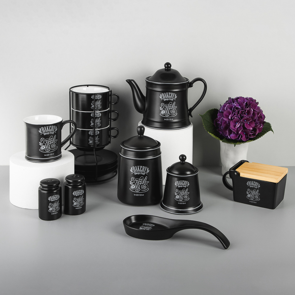 MILLIMI Бейкери Набор для соли и перца, 4,5х8см, керамика, арт.№ 824-513