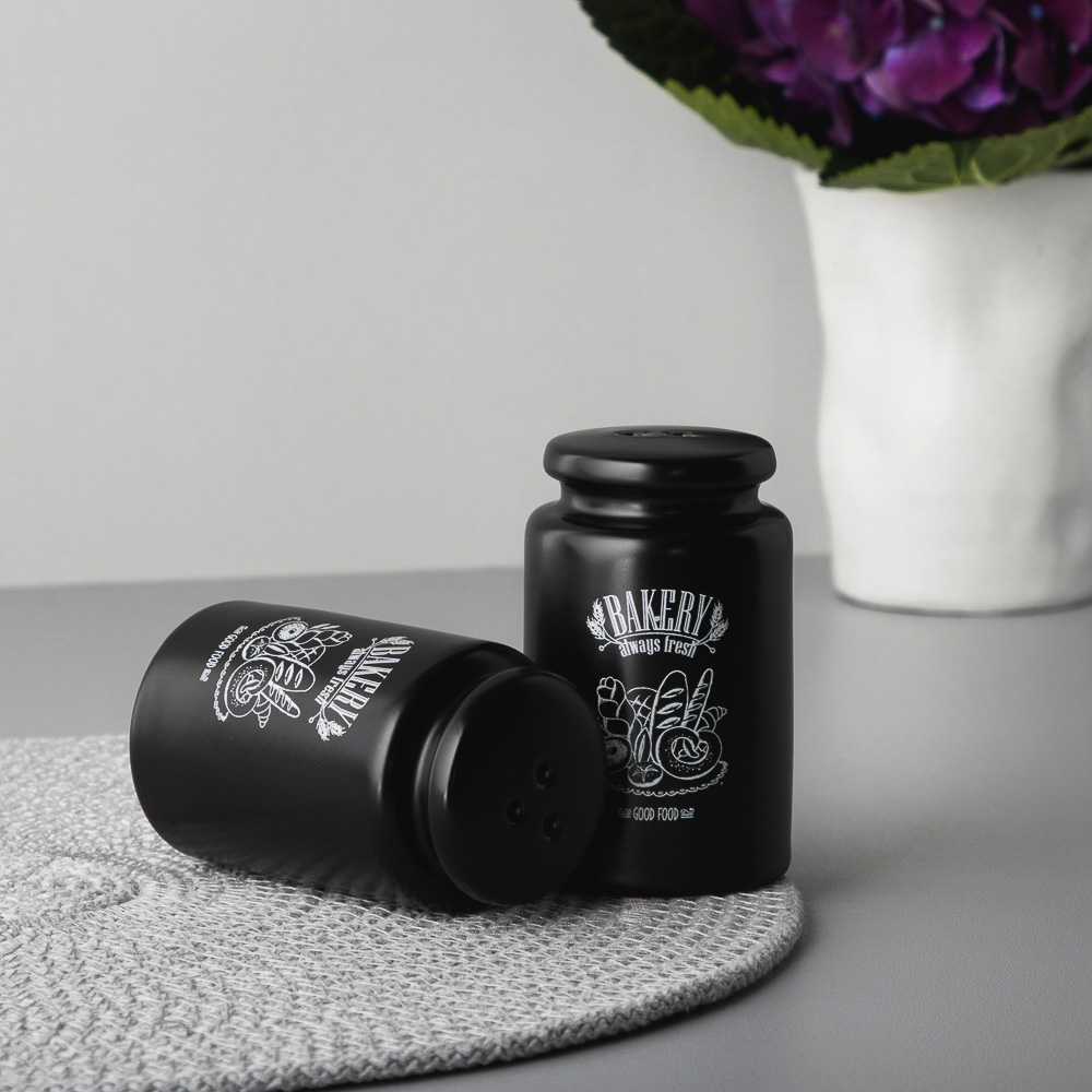 MILLIMI Бейкери Набор для соли и перца, 4,5х8см, керамика, арт.№ 824-513