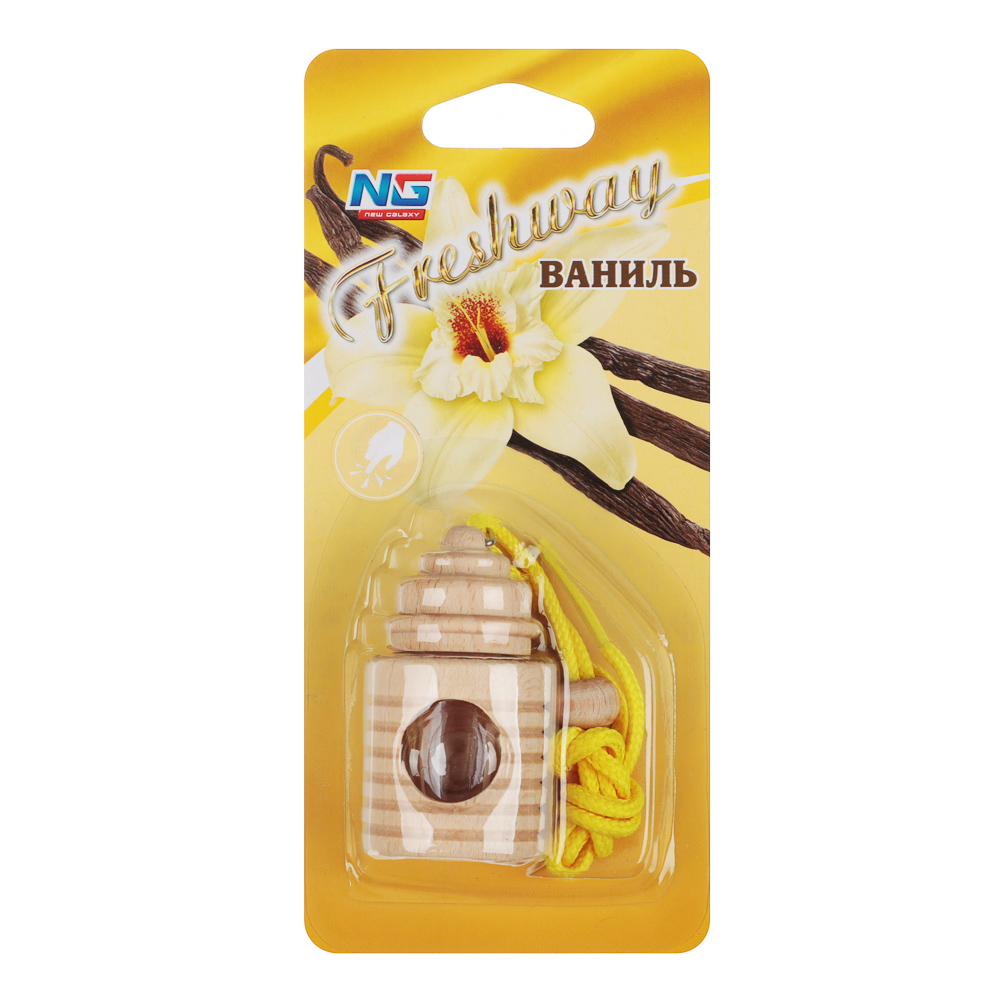 NEW GALAXY Ароматизатор подвесной Freshway, 5 мл, ваниль, арт.№ 794-297