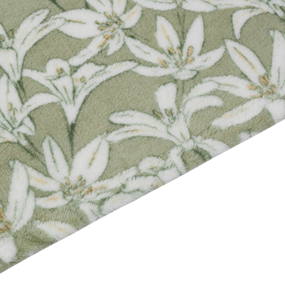 PROVANCE Эвкалипт Плед микрофибра, 150х200см, 230гр/м, зеленый, арт.№ 486-009