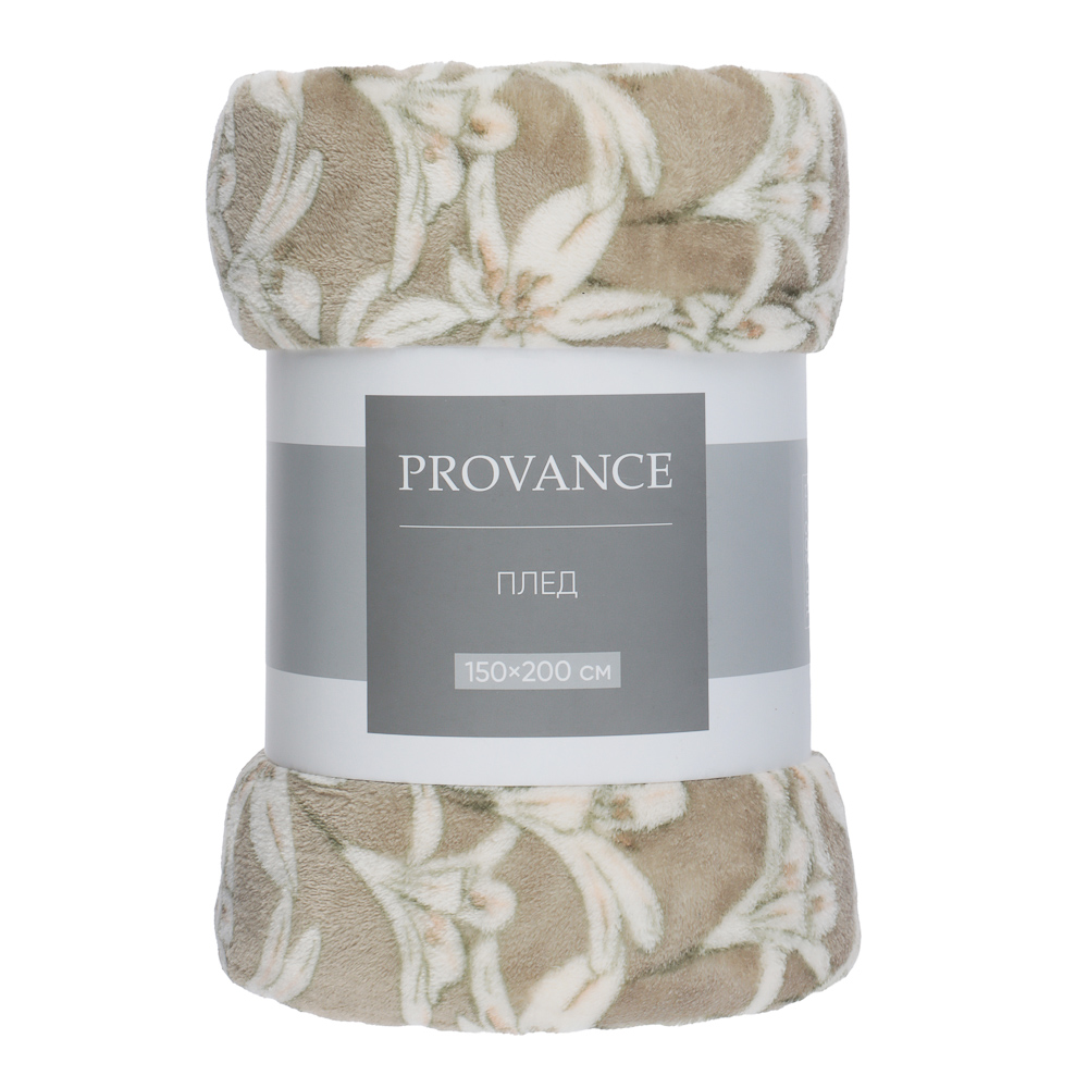 PROVANCE Эвкалипт Плед микрофибра, 150х200см, 230гр/м, зеленый, арт.№ 486-009