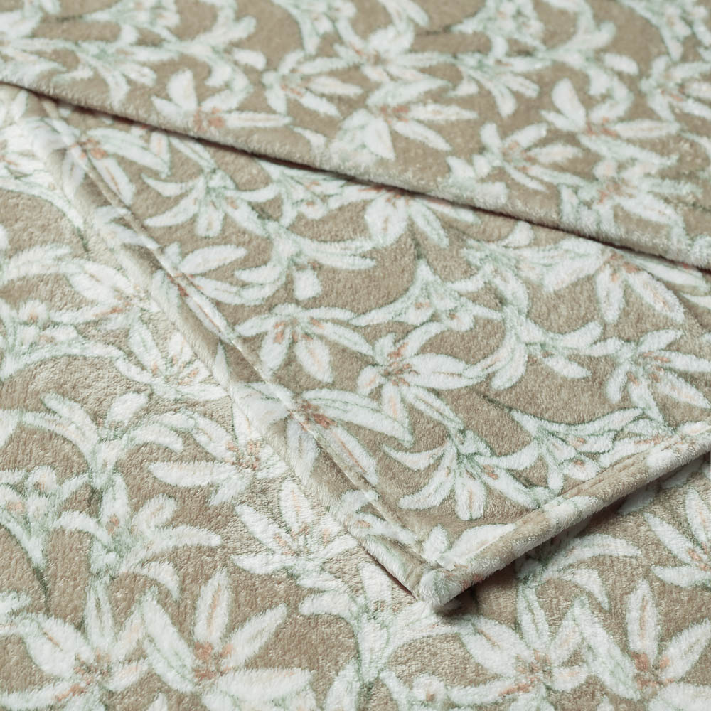 PROVANCE Эвкалипт Плед микрофибра, 150х200см, 230гр/м, зеленый, арт.№ 486-009