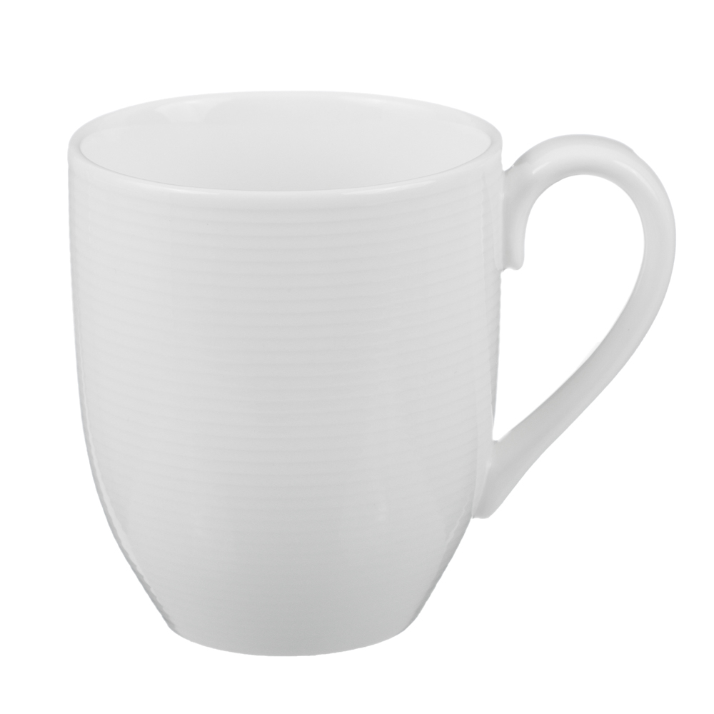 ВСЁГАЗИН Блан нуар Кружка, 350мл, фарфор, белая, арт.№ 821-079