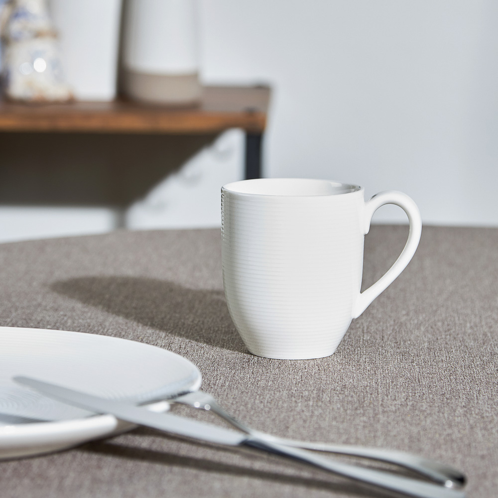 ВСЁГАЗИН Блан нуар Кружка, 350мл, фарфор, белая, арт.№ 821-079