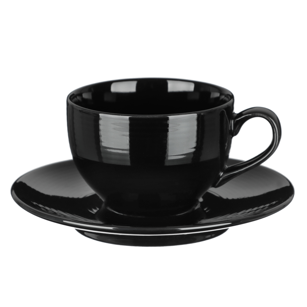 ВСЁГАЗИН Блан нуар Набор кофейный 2пр, 130мл, 13см, фарфор, арт.№ 821-082