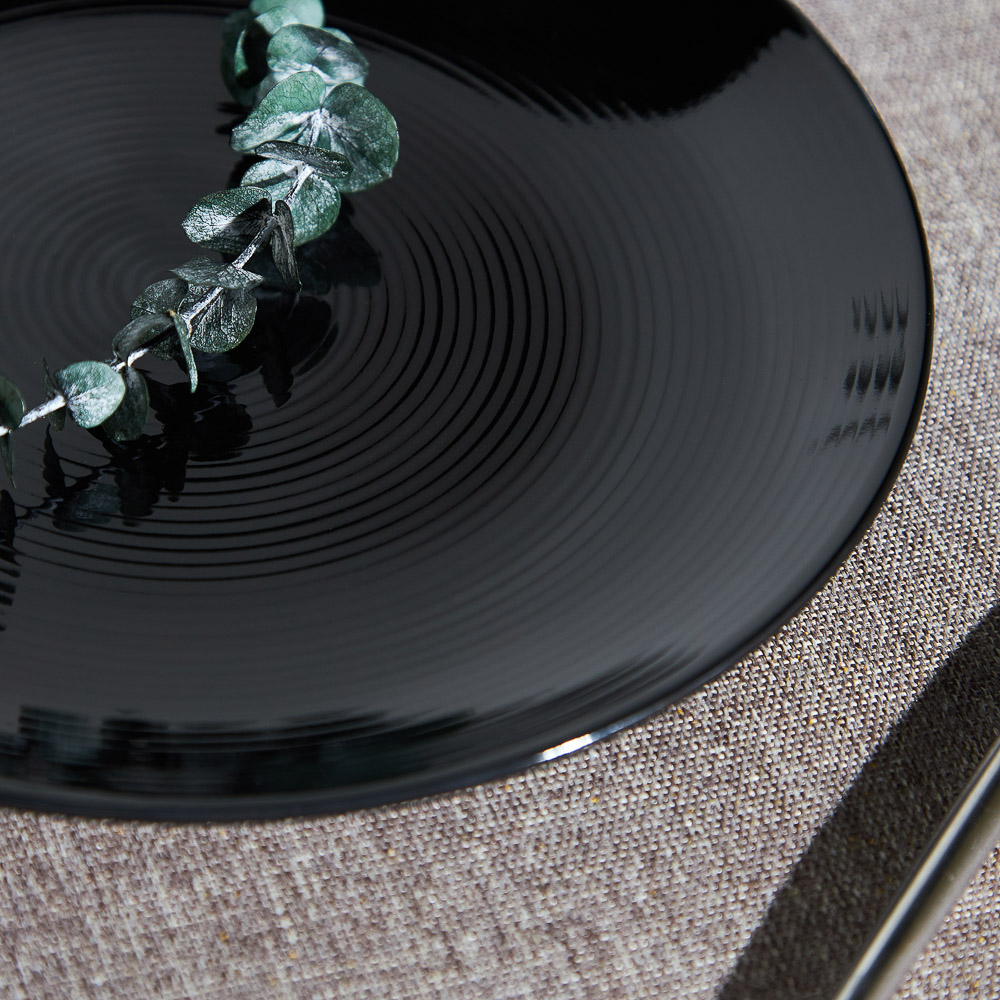 ВСЁГАЗИН Блан нуар Тарелка закусочная, 22,5х2,5см, фарфор, арт.№ 821-077