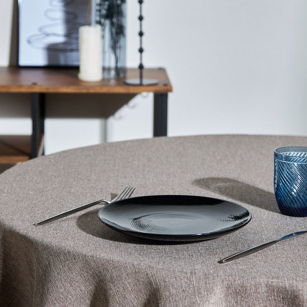 ВСЁГАЗИН Блан нуар Тарелка закусочная, 22,5х2,5см, фарфор, арт.№ 821-077