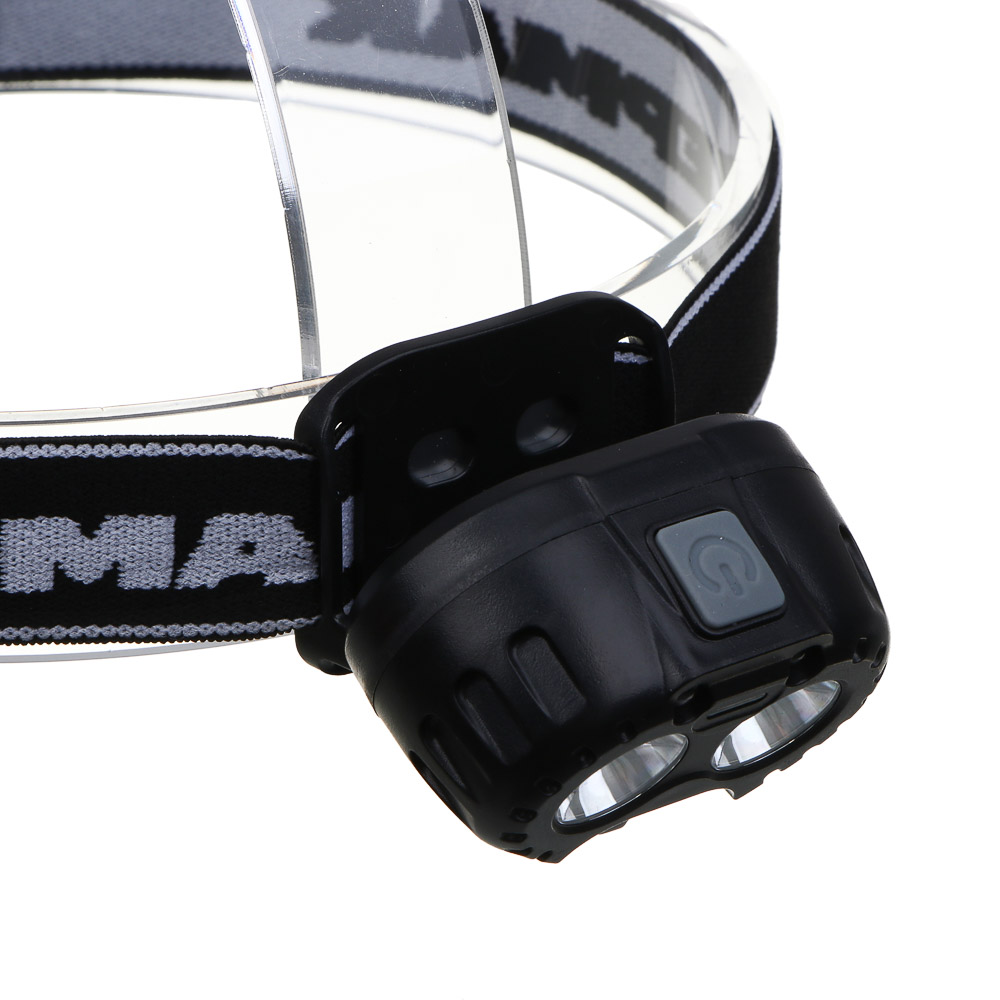 Фонарь налобный тм РОКОТ, LED, 3 режима, 1200 мАч, зарядка Type-C, сенсорный, пластик, 59х31х40 мм, арт.№ 209-021