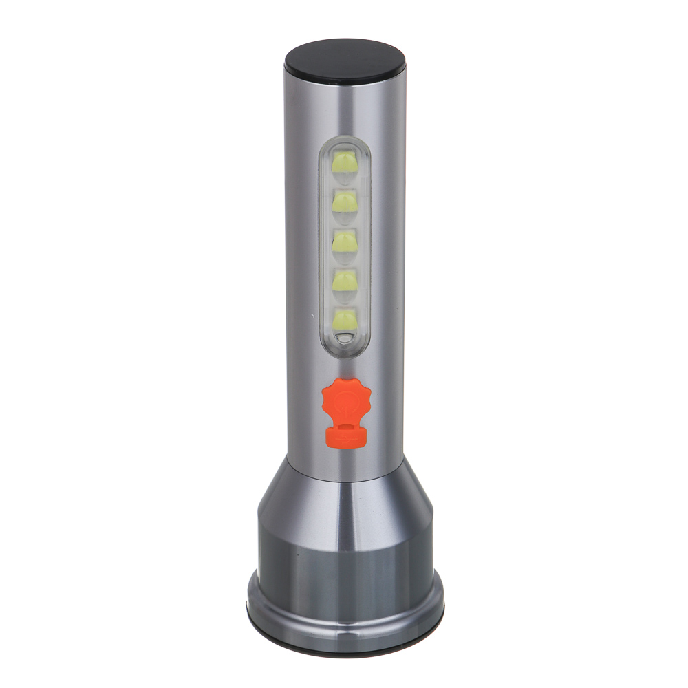 Фонарь рабочий тм ЕРМАК, LED СОВ, 4 режима, 1200мАч, зарядка Type-C, алюминий, пластик, 143х49х29 мм, арт.№ 209-024