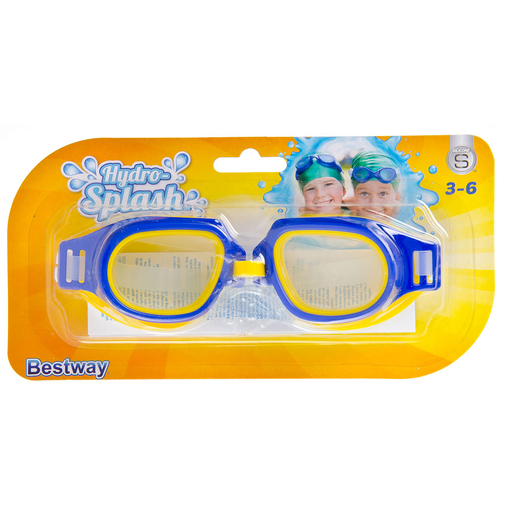 BESTWAY Очки для плавания AQUANAUT ESSENTIAL, ПВХ, 7+, 21003, арт.№ 107-130