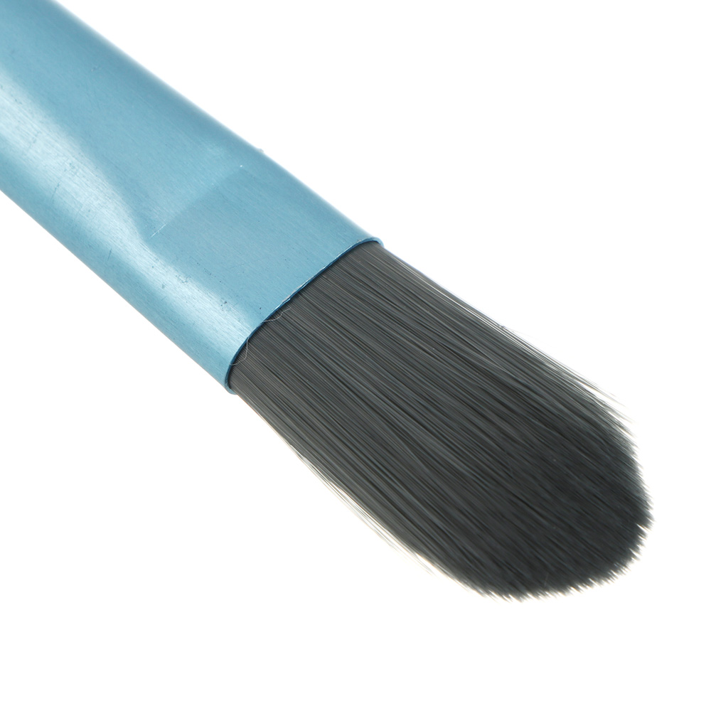 Кисти для визажа 8 шт тм ЮНИLOOK ,пластик, металл, иск.ворс, ПУ, 10,5-12 см, 3 цвета, арт.№ 357-360