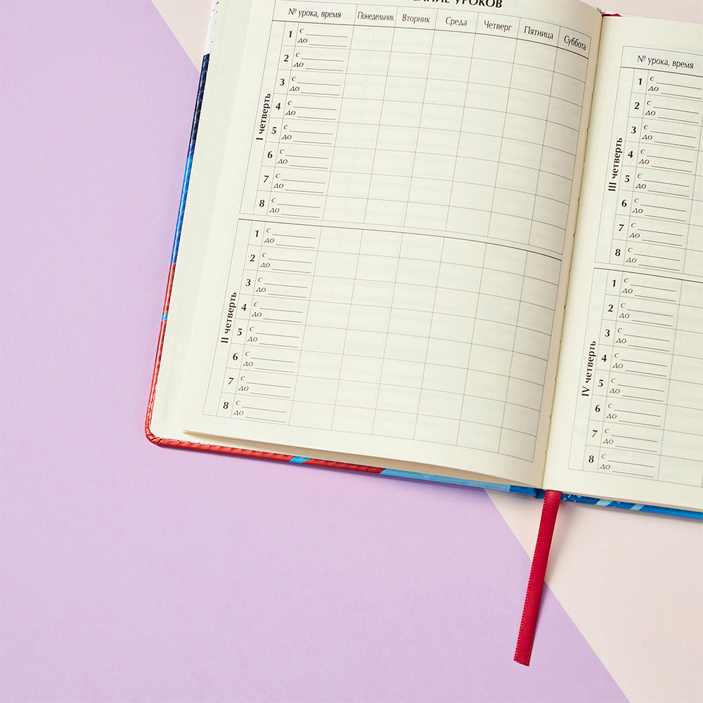 BY Русские Супергерои Дневник шк., А5+ (20,8x16,5см), 48л., тв.обл.с порол., иск.кожа, "Пересвет", арт.№ 564-081