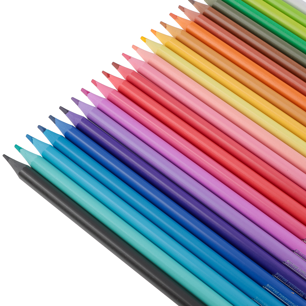 BY Русские Супергерои Карандаши 24 цв., 3х-гр., прокрас в массе, яркий гриф., пл.,"Пересвет джуниор", арт.№ 228-013