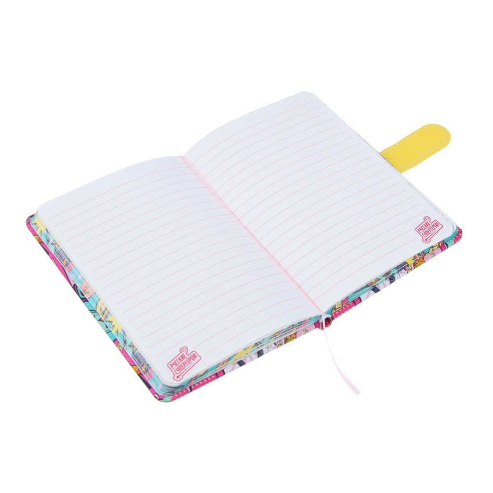 BY Русские Супергерои Зап.книжка 17,8х13см, 112л., тв.обл.с пор., ПУ "софт тач", магнит, "Заря фэшн", арт.№ 557-086