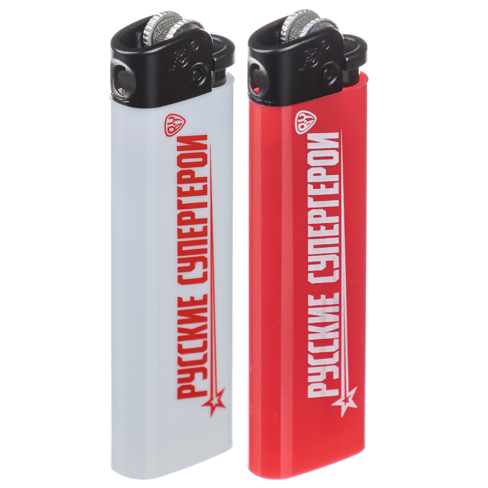 Зажигалка кремниевая тм BY, 8х2,2х1см, 2 цвета, арт.№ 101-025