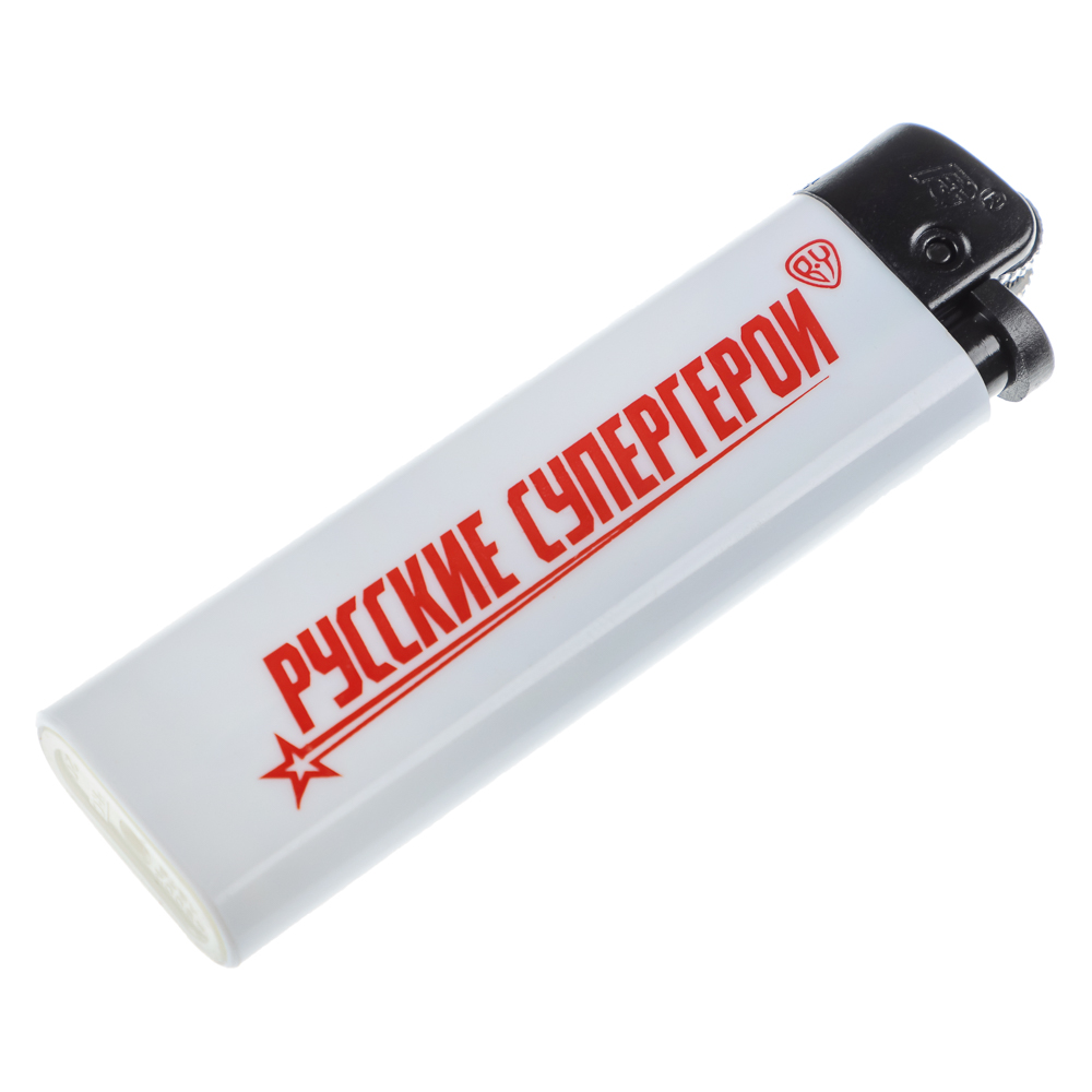 Зажигалка кремниевая тм BY, 8х2,2х1см, 2 цвета, арт.№ 101-025