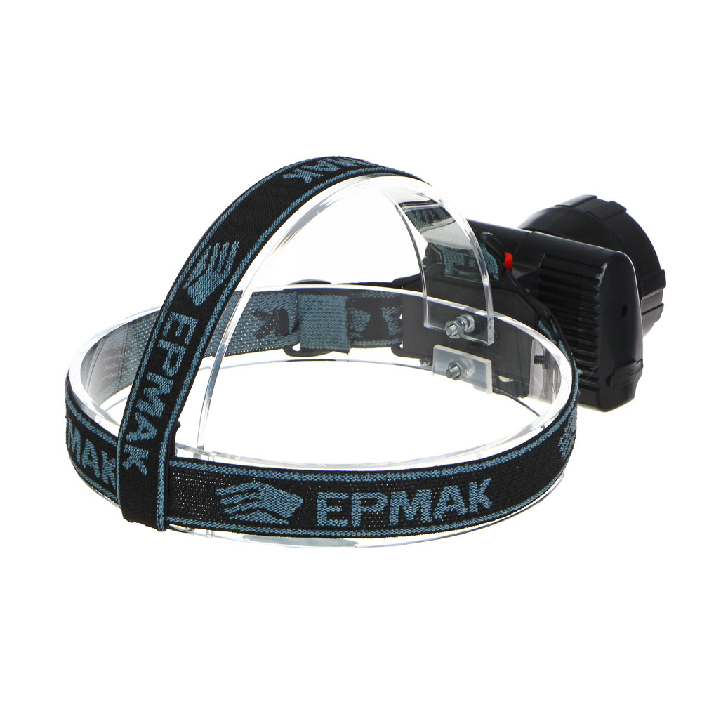 ЕРМАК Фонарь налобный аккумуляторный 7 ярк. LED, шнур 220В, 8,8х7х7,6см, арт.№ 328-048