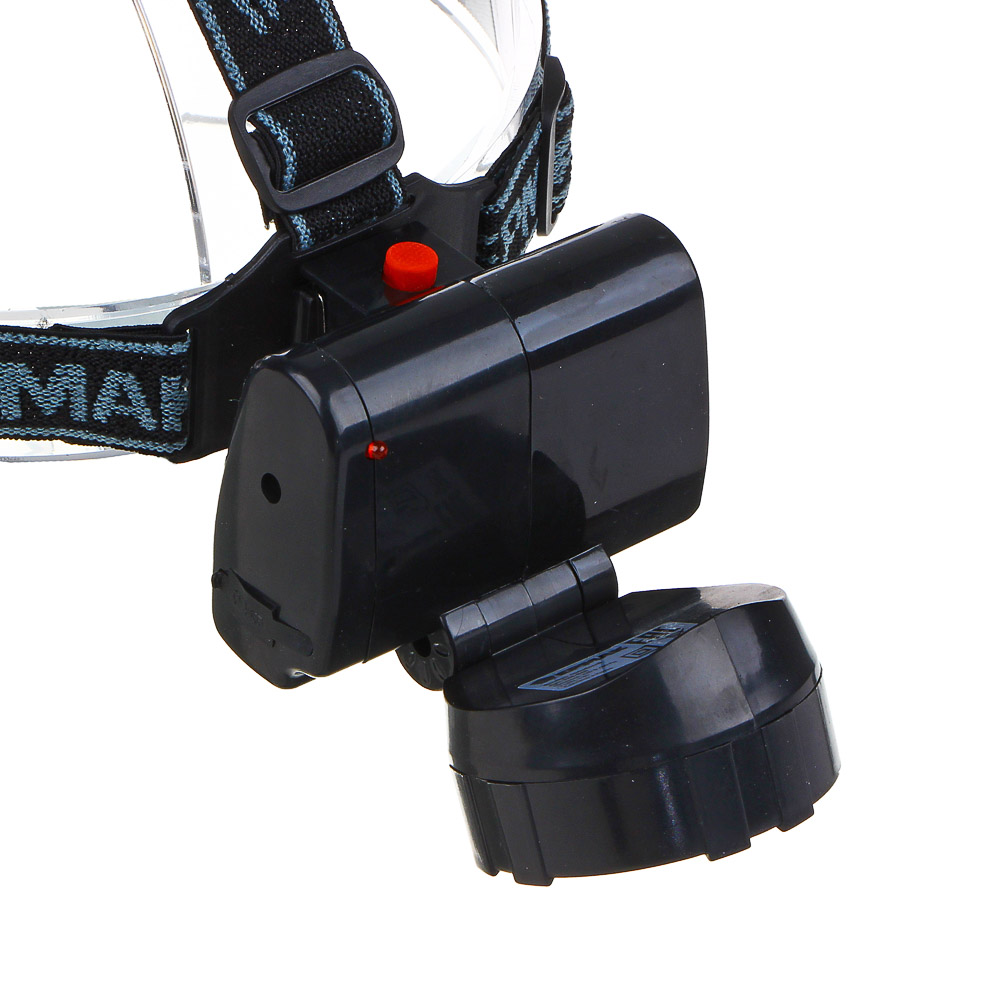 ЕРМАК Фонарь налобный аккумуляторный 7 ярк. LED, шнур 220В, 8,8х7х7,6см, арт.№ 328-048