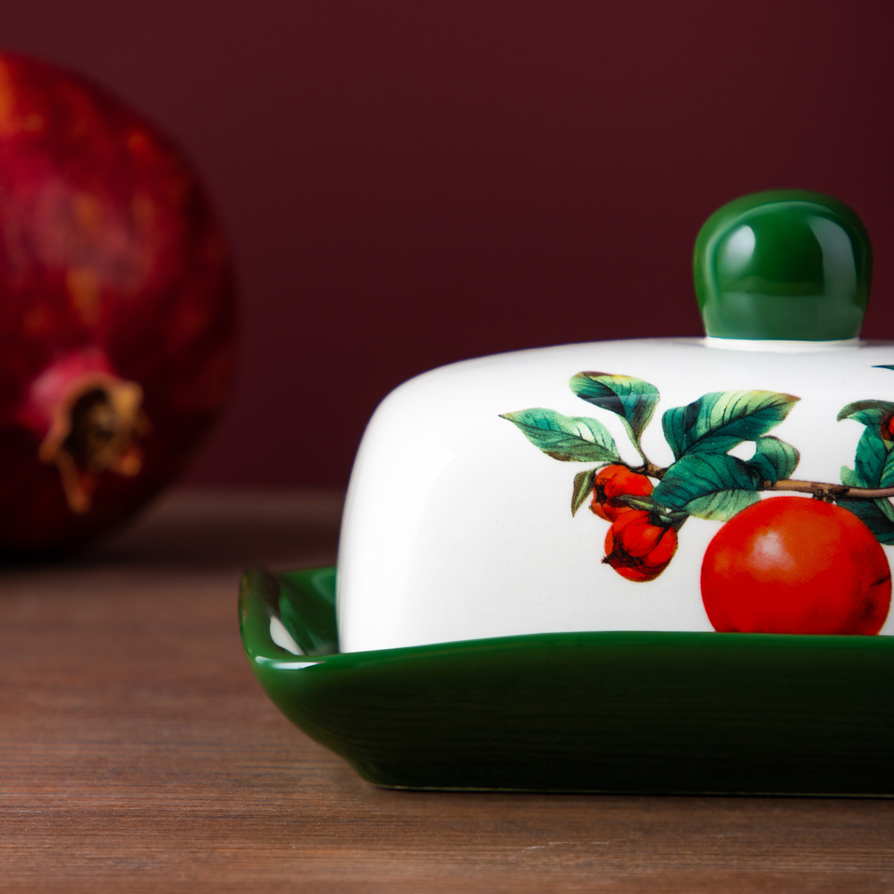 MILLIMI Гранат Масленка, 17х12x8см, керамика, арт.№ 824-137