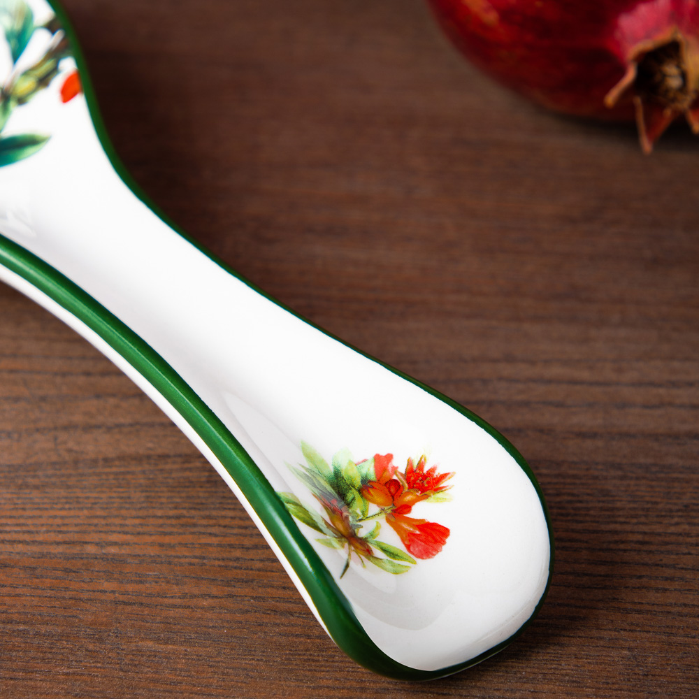 MILLIMI Гранат Подставка для ложки, 25х9х2,5см, керамика, арт.№ 824-139